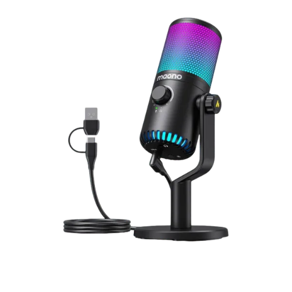 Maono 閃克 | DM30 RGB全能型麥克風