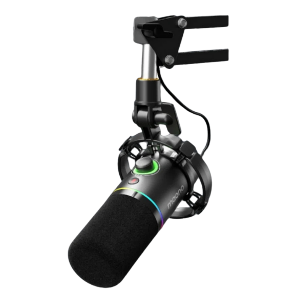 Maono品牌的直播用麥克風和聲卡