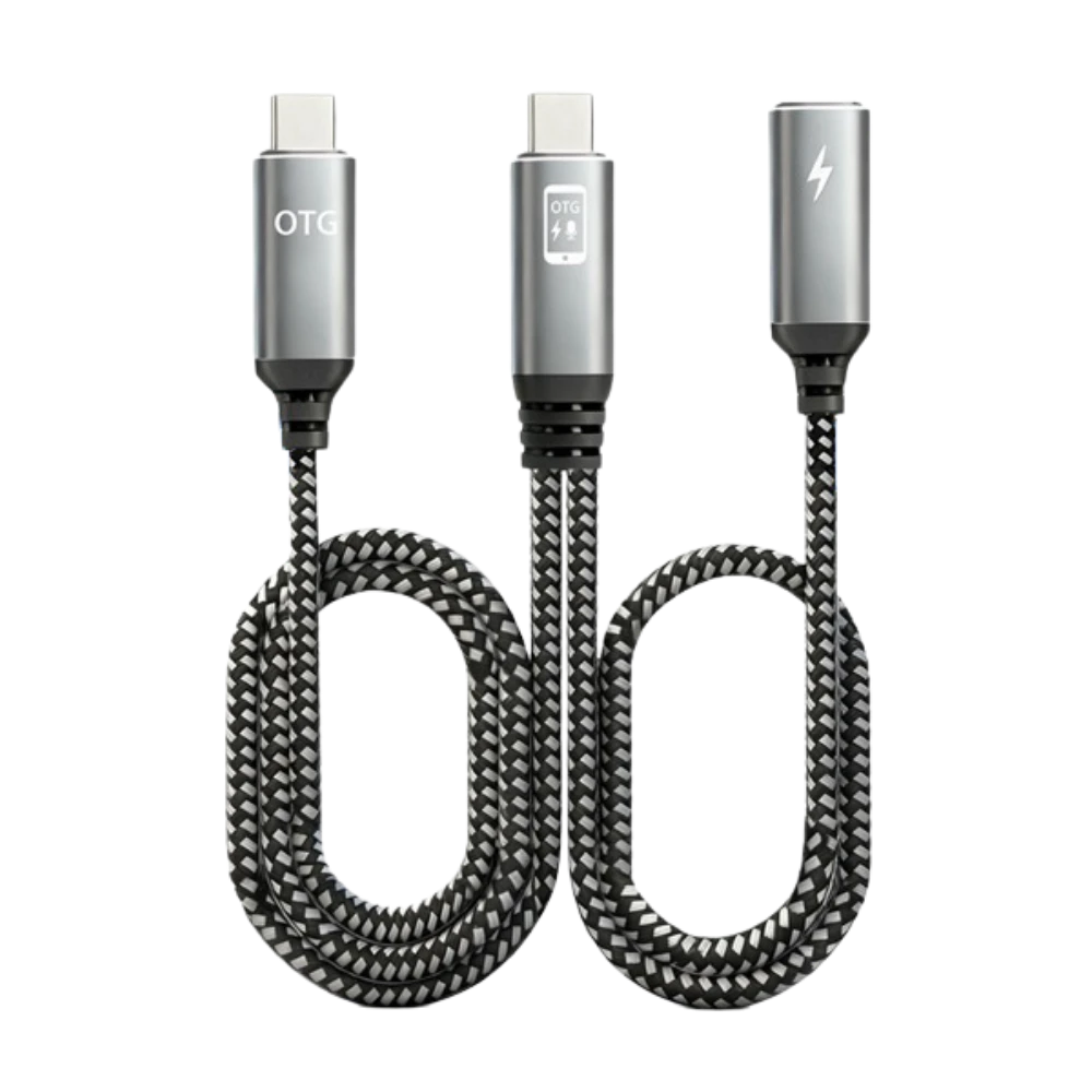 OTG连接线，适用于麦克风和声卡设备