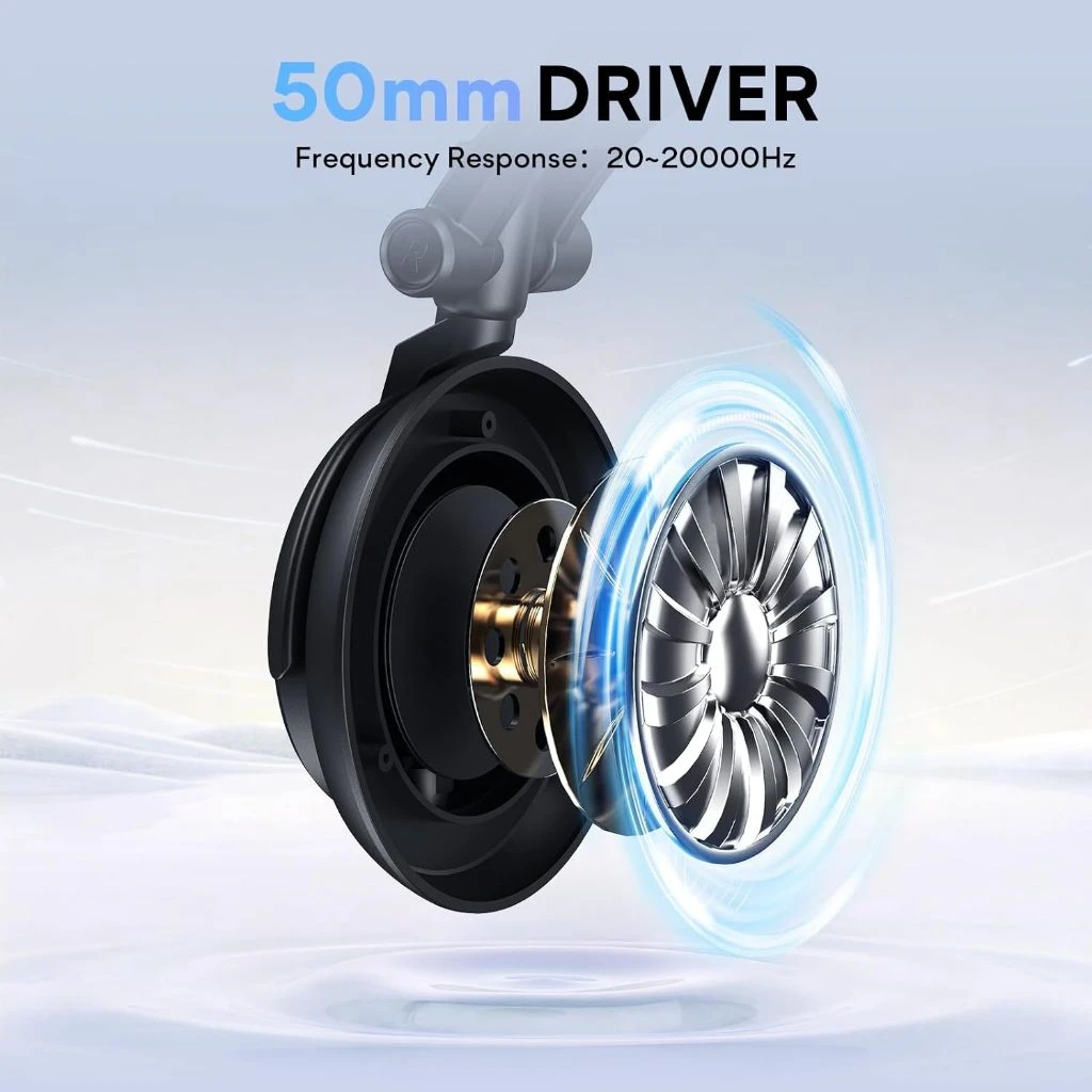 maono 閃克 | mh601 錄音室監聽耳機 50毫米驅動單元,頻率響應20-20000Hz