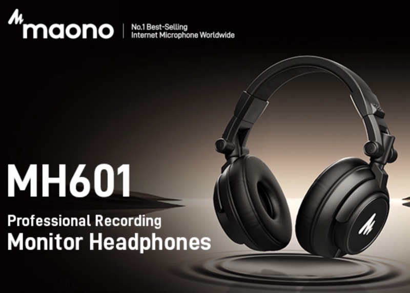 MAONO 閃克 MH601 錄音室監聽耳機