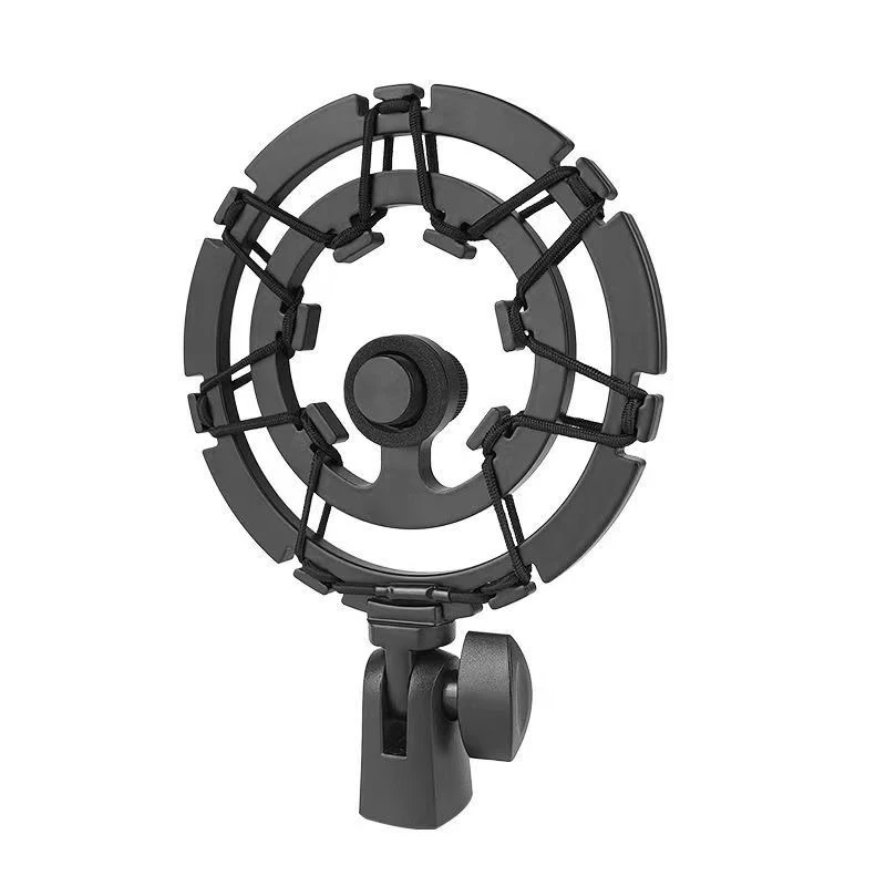 blue yeti 雪怪防震架 黑色麥克風防震架,適用於直播和錄音。