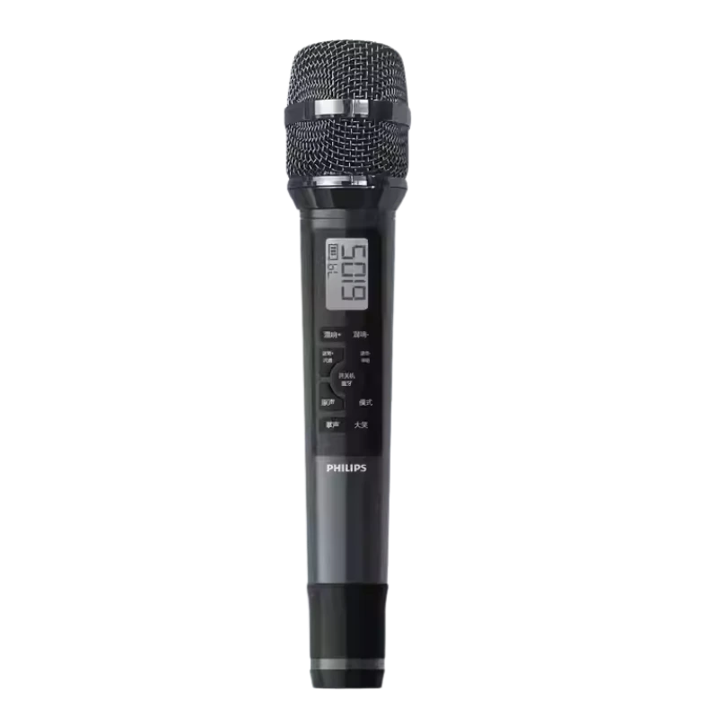 黑色無線麥克風,適合直播和錄音使用