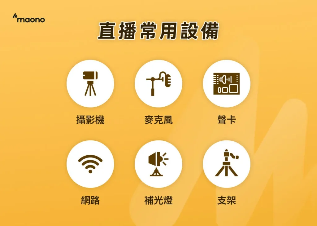 直播常用設備